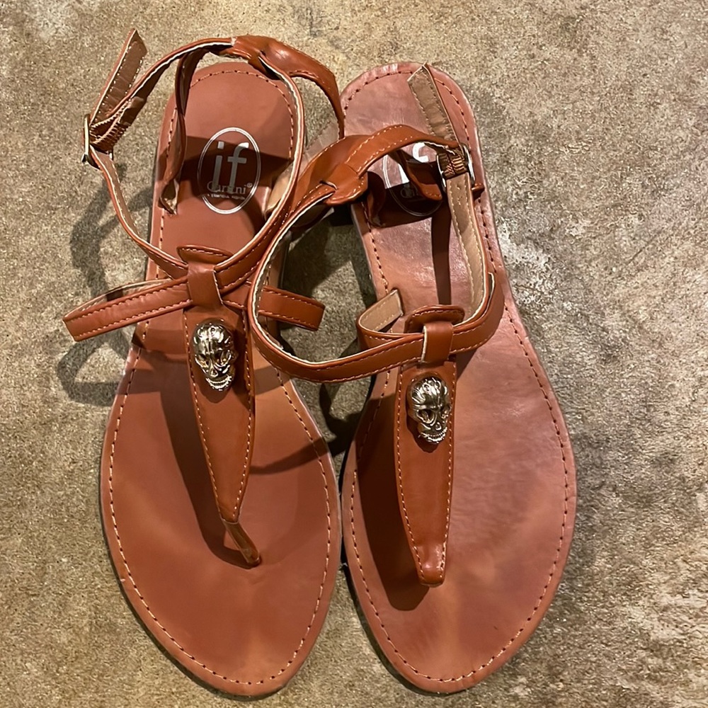 IF Carini Skull Sandals